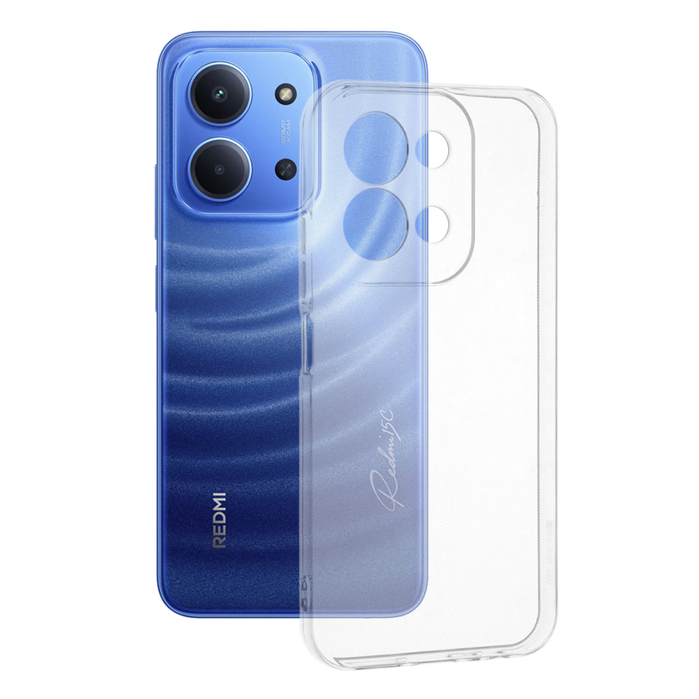 Funda para Xiaomi Redmi 15C 5G / 15C 4G, Techsuit, Clara, Transparente
