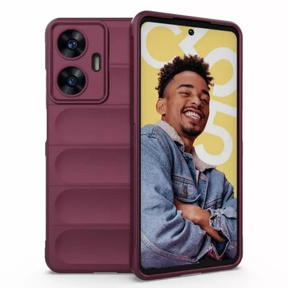 Funda para Xiaomi Redmi 15C 5G / 15C 4G, Techsuit, Magic Shield, Granate