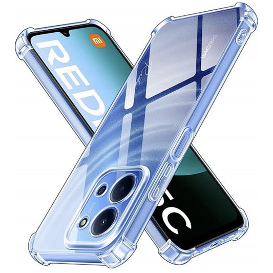 Funda para Xiaomi Redmi 15C 5G / 15C 4G, Techsuit, Transparente a prueba de golpes