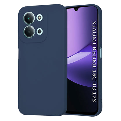 Funda para Xiaomi Redmi 15C 5G / 15C 4G, Techsuit, SoftFlex, Azul marino