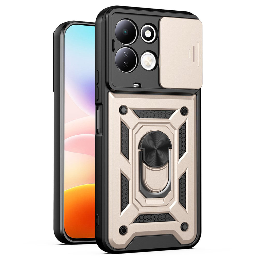 Funda para Xiaomi Redmi 17 5G / 17 4G, Techsuit, CamShield, Dorada