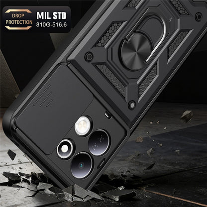 Funda para Xiaomi Redmi 17 5G / 17 4G, Techsuit, CamShield, Dorada
