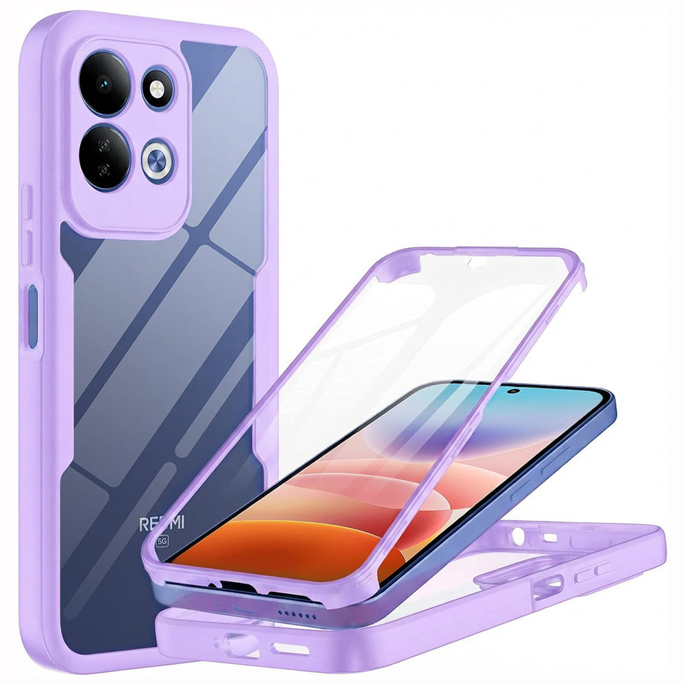 Case for Xiaomi Redmi 17 5G / 17 4G, Techsuit, ColorVerse 360, Purple