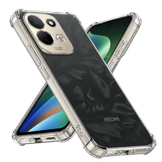 Funda para Xiaomi Redmi 17 5G / 17 4G, Techsuit, transparente y resistente a los golpes