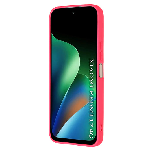 Funda para Xiaomi Redmi 17 5G / 17 4G, Techsuit, SoftFlex, rosa oscuro