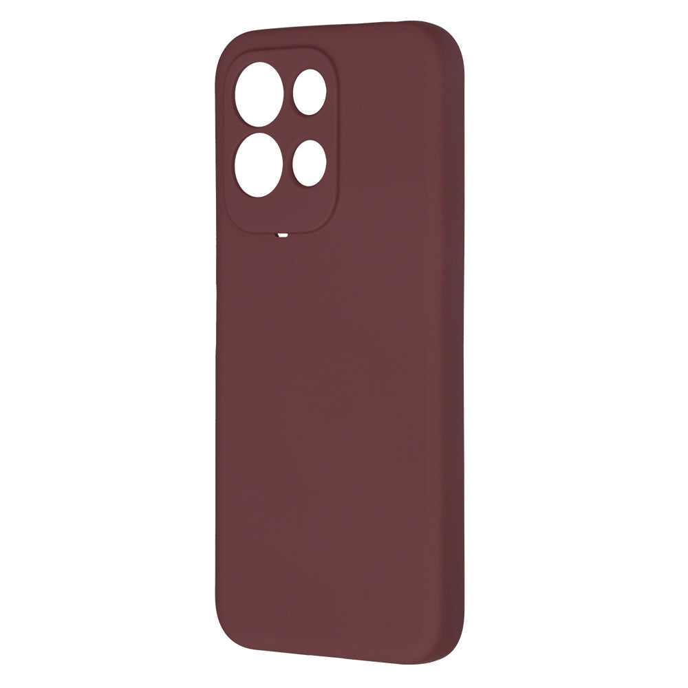 Funda para Xiaomi Redmi 17 5G / 17 4G, Techsuit, SoftFlex, color burdeos