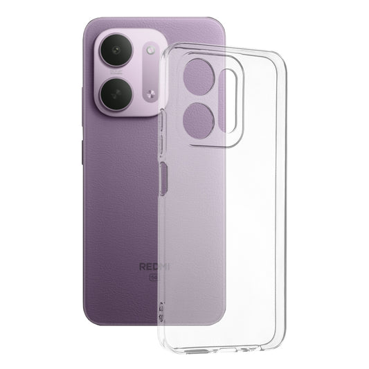Funda para Xiaomi Redmi 17C 5G, Techsuit, Clara, Transparente