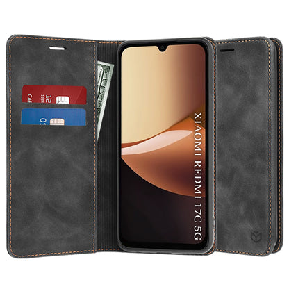 Funda para Xiaomi Redmi 17C 5G, Techsuit, Confy, Negra