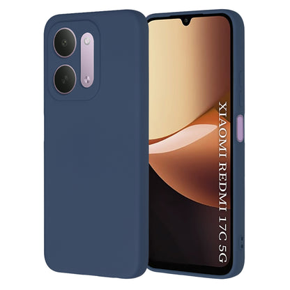 Funda para Xiaomi Redmi 17C 5G, Techsuit, SoftFlex, azul marino