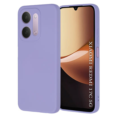 Funda para Xiaomi Redmi 17C 5G, Techsuit, SoftFlex, Morado Claro