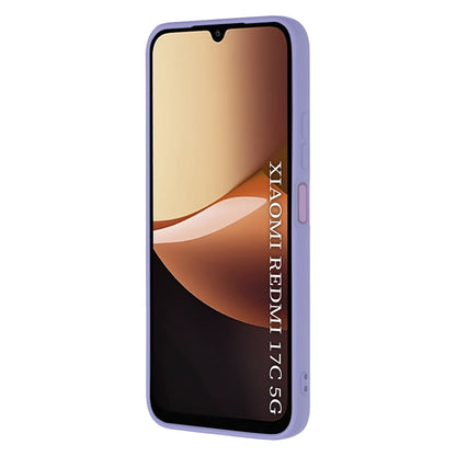 Funda para Xiaomi Redmi 17C 5G, Techsuit, SoftFlex, Morado Claro