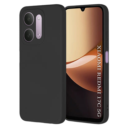 Funda para Xiaomi Redmi 17C 5G, Techsuit, SoftFlex, negra