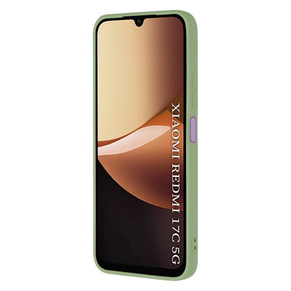 Funda para Xiaomi Redmi 17C 5G, Techsuit, SoftFlex, Verde Claro