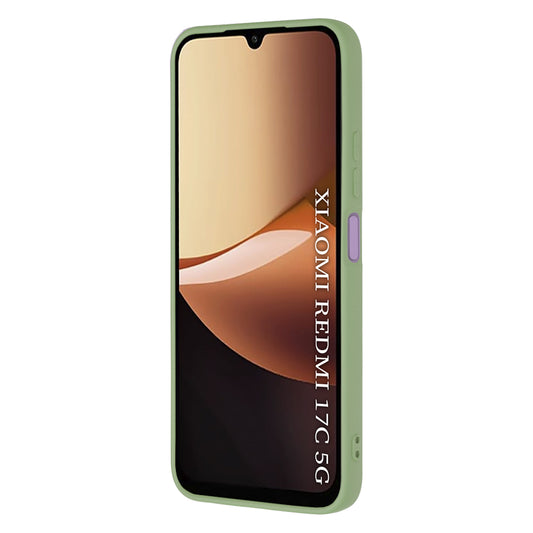 Funda para Xiaomi Redmi 17C 5G, Techsuit, SoftFlex, Verde Claro