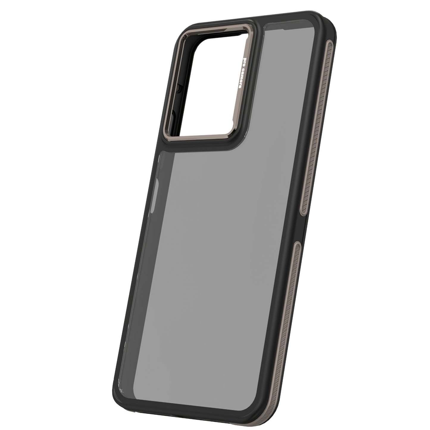 Funda para Xiaomi Poco M6 / Redmi 13C 5G, OEM, Crystal Black, Gris