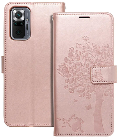 Funda para Xiaomi Redmi Note 10 Pro, OEM, MEZZO Tree, Rosa Dorado