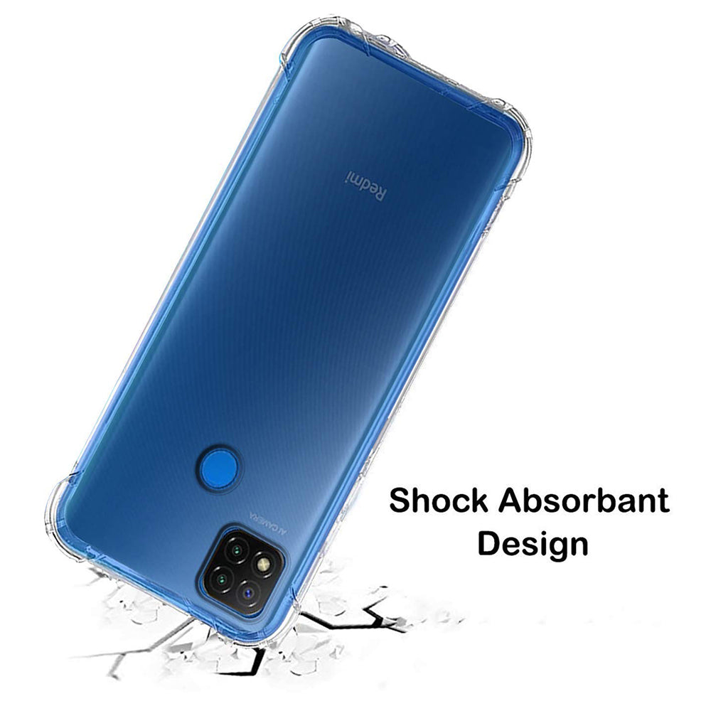 Case for Xiaomi Redmi 9C NFC / 9C, Techsuit, Shockproof Clear, Transparent