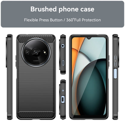 Funda para Xiaomi Redmi A3x / A3, Techsuit, Carbono, Negra