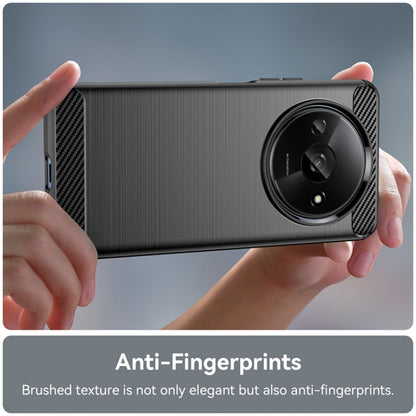 Funda para Xiaomi Redmi A3x / A3, Techsuit, Carbono, Negra