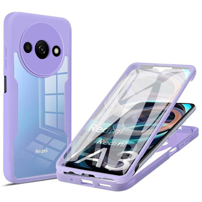 Funda para Xiaomi Redmi A3x / A3, Techsuit, ColorVerse 360, Morado