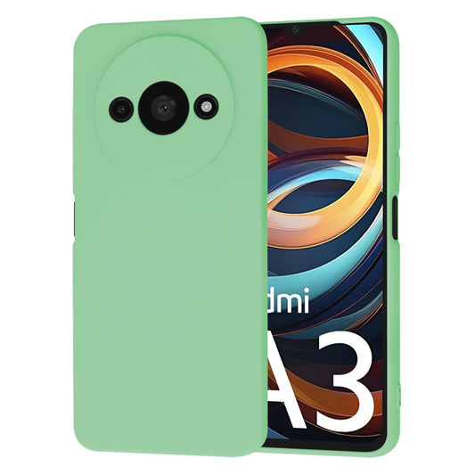 Funda para Xiaomi Redmi A3x / A3, Techsuit, SoftFlex, Verde Claro