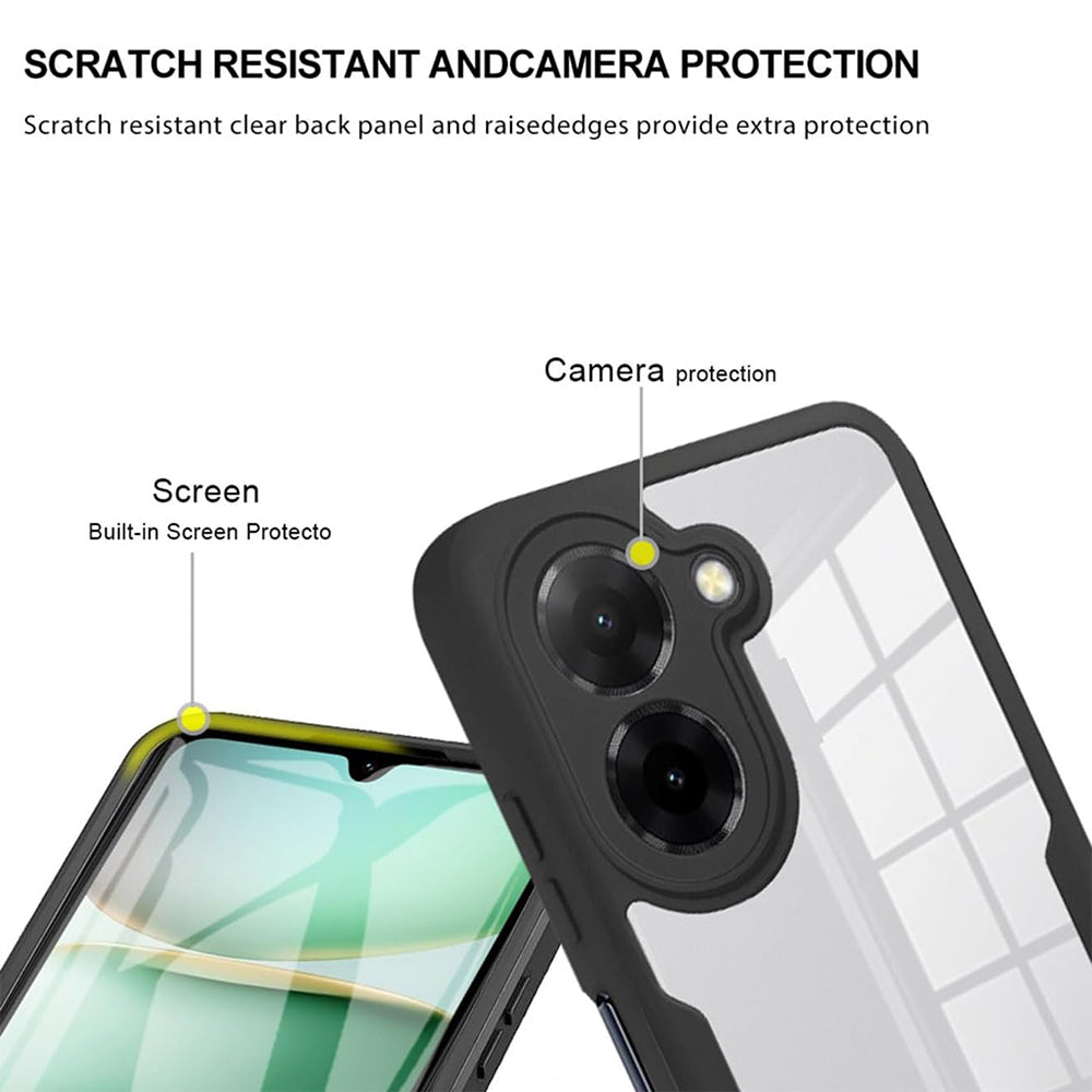 Funda para Xiaomi Redmi A5 4G (Regional), Techsuit, ColorVerse 360, Negra