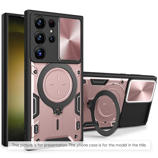 Funda para Xiaomi Redmi A5 4G (Estándar), Techsuit, CamGuard Pro, Rosa Dorado