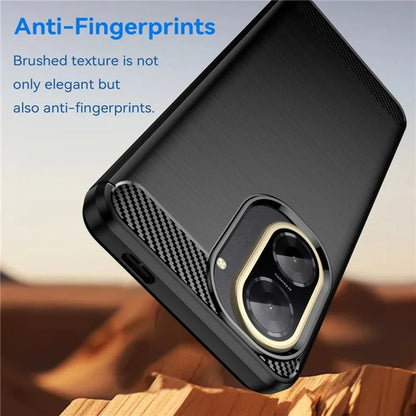 Funda para Xiaomi Redmi A5 4G (Estándar), Techsuit, Carbono, Negra