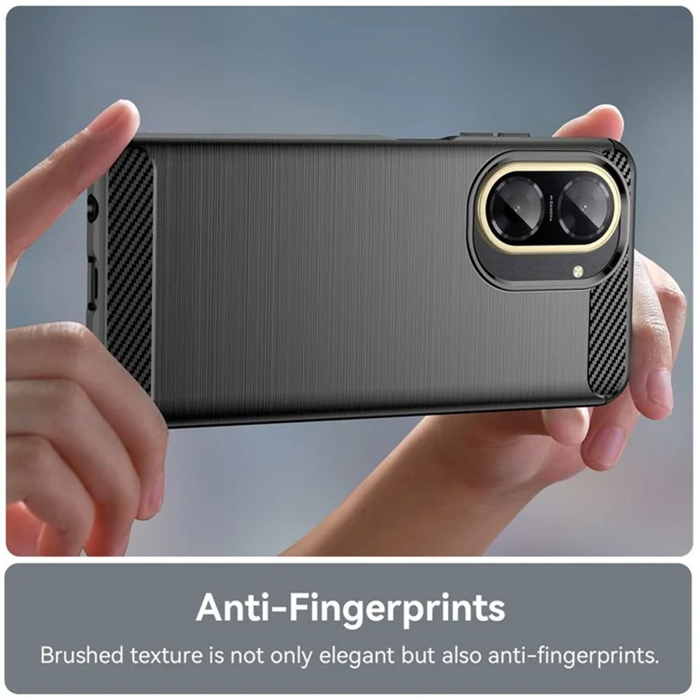 Funda para Xiaomi Redmi A5 4G (Estándar), Techsuit, Carbono, Negra
