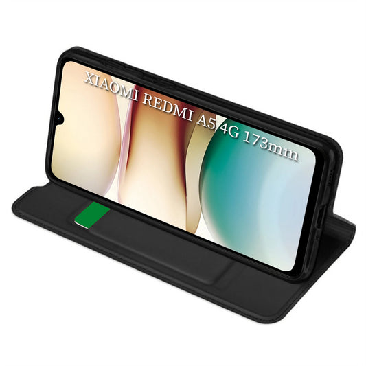 Funda para Xiaomi Redmi A5 4G (Estándar), Techsuit, Magskin Book, Negra