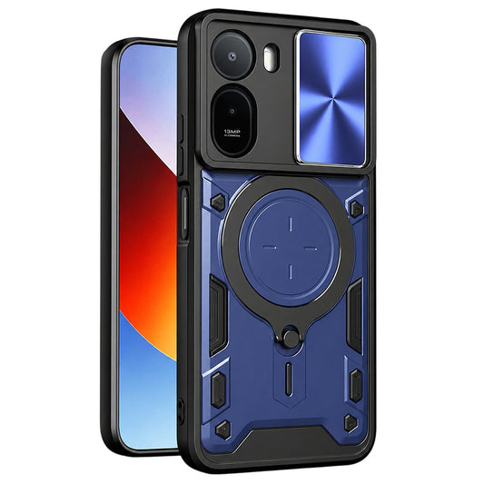 Funda para Xiaomi Redmi A7 Pro 4G, Techsuit, CamGuard Pro, Azul
