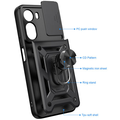 Funda para Xiaomi Redmi A7 Pro 4G, Techsuit, CamShield, Azul