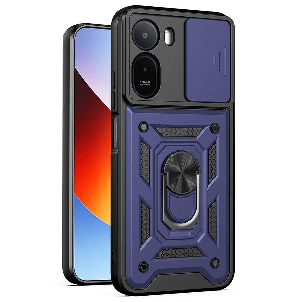 Funda para Xiaomi Redmi A7 Pro 4G, Techsuit, CamShield, Azul