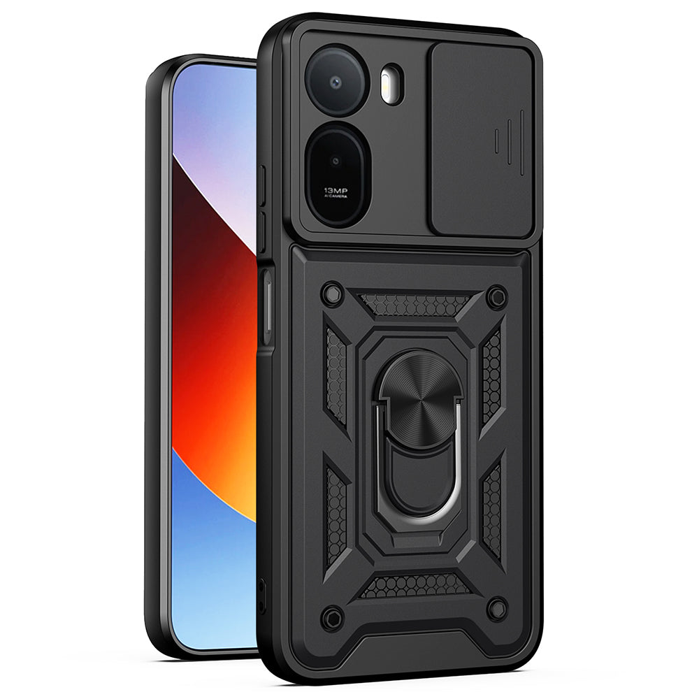Funda para Xiaomi Redmi A7 Pro 4G, Techsuit, CamShield, Negra
