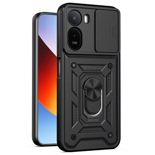 Funda para Xiaomi Redmi A7 Pro 4G, Techsuit, CamShield, Negra