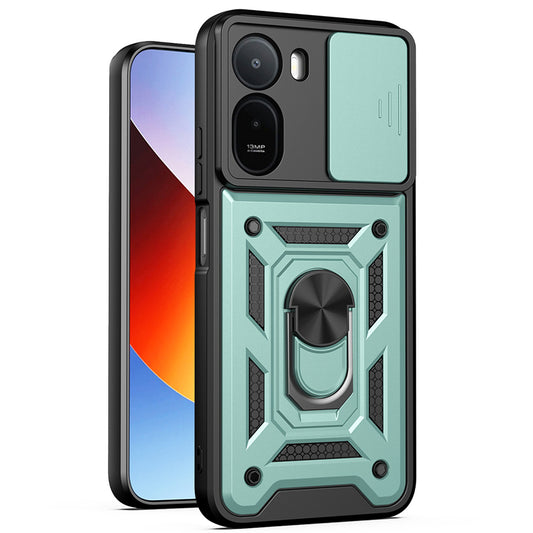 Funda para Xiaomi Redmi A7 Pro 4G, Techsuit, CamShield, Verde