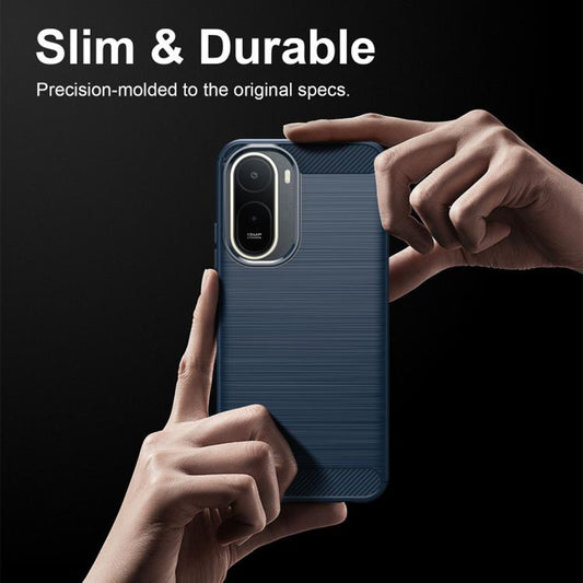 Funda para Xiaomi Redmi A7 Pro 4G, Techsuit, Carbono, Azul