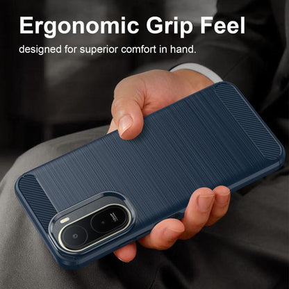 Funda para Xiaomi Redmi A7 Pro 4G, Techsuit, Carbono, Azul