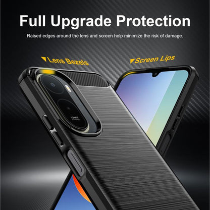 Funda para Xiaomi Redmi A7 Pro 4G, Techsuit, Carbono, Negra