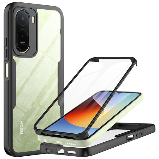 Funda para Xiaomi Redmi A7 Pro 4G, Techsuit, ColorVerse 360, Negra