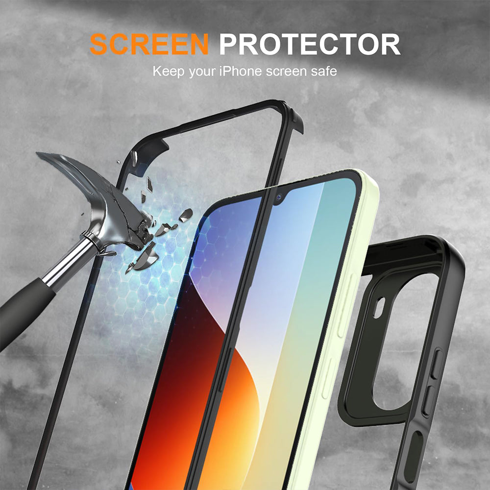 Funda para Xiaomi Redmi A7 Pro 4G, Techsuit, ColorVerse 360, Negra