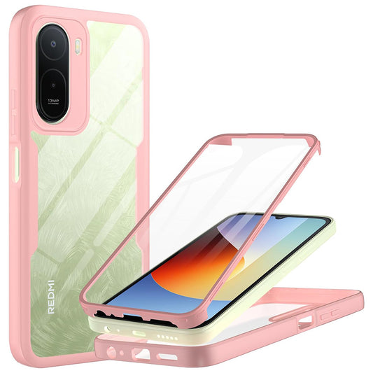 Funda para Xiaomi Redmi A7 Pro 4G, Techsuit, ColorVerse 360, Rosa