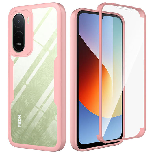 Funda para Xiaomi Redmi A7 Pro 4G, Techsuit, ColorVerse 360, Rosa