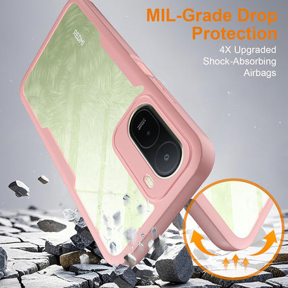 Funda para Xiaomi Redmi A7 Pro 4G, Techsuit, ColorVerse 360, Rosa