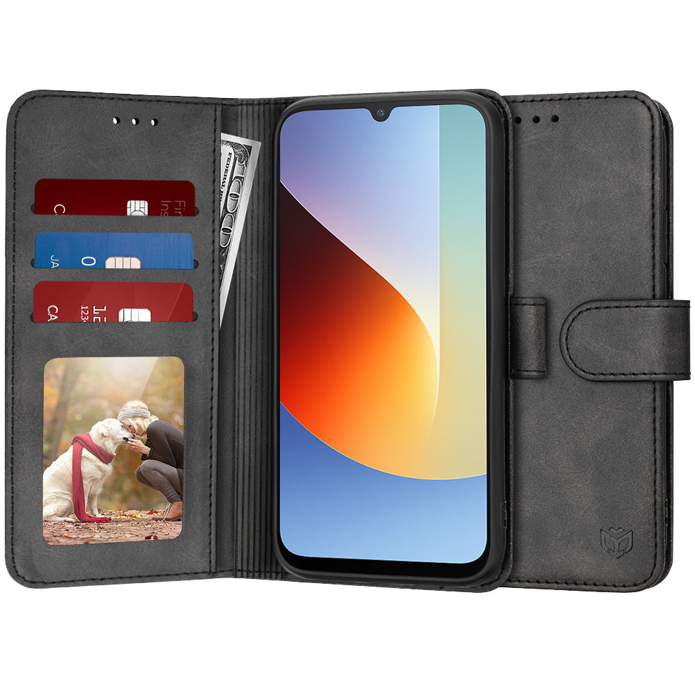 Funda para Xiaomi Redmi A7 Pro 4G, Techsuit, Diary Book, Negra