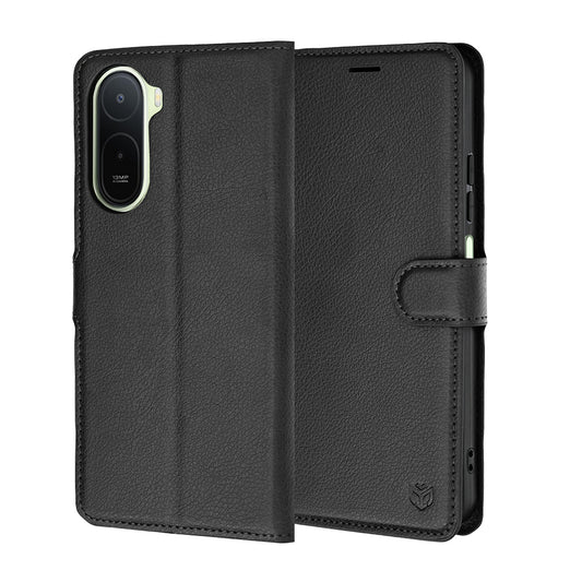 Funda para Xiaomi Redmi A7 Pro 4G, Techsuit, Leather Folio, Negra