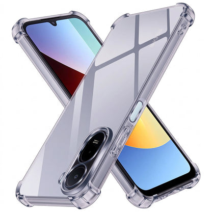 Funda para Xiaomi Redmi A7 Pro 4G, Techsuit, Transparente a prueba de golpes, Ahumada