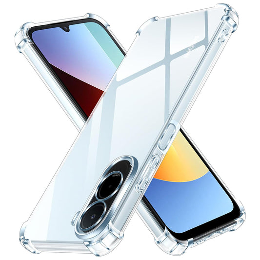 Funda para Xiaomi Redmi A7 Pro 4G, Techsuit, Shockproof Clear, Transparente