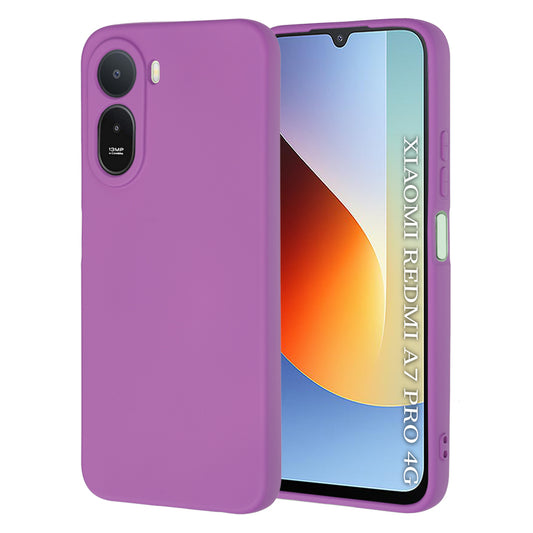 Funda para Xiaomi Redmi A7 Pro 4G, Techsuit, SoftFlex, Morado