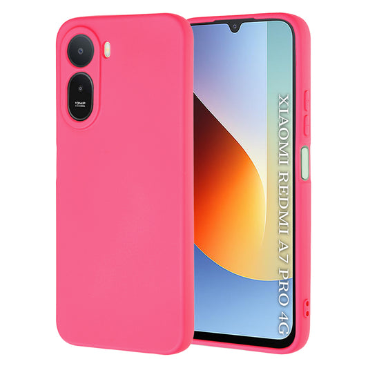 Funda para Xiaomi Redmi A7 Pro 4G, Techsuit, SoftFlex, Rosa Oscuro